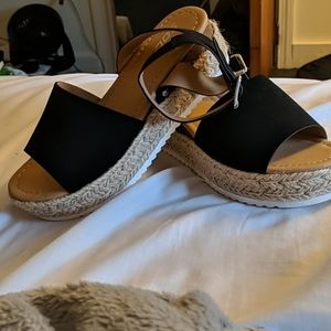 Platform Sandals (Never Worn)